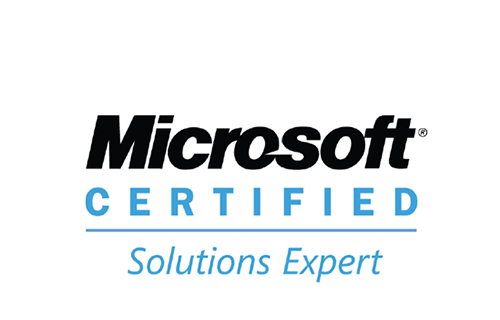 Microsoft certified logo